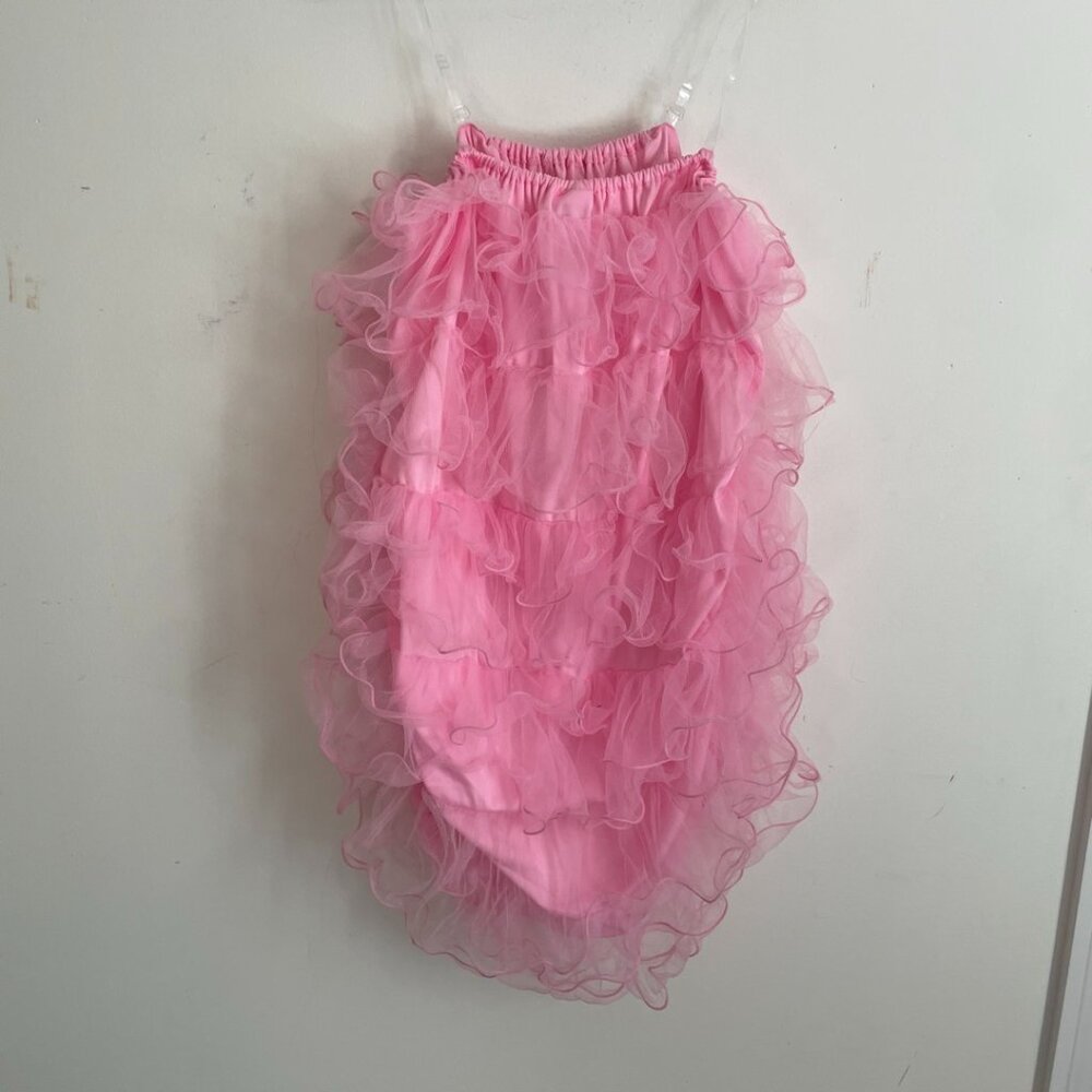 Pink Loofah Bubble Costume